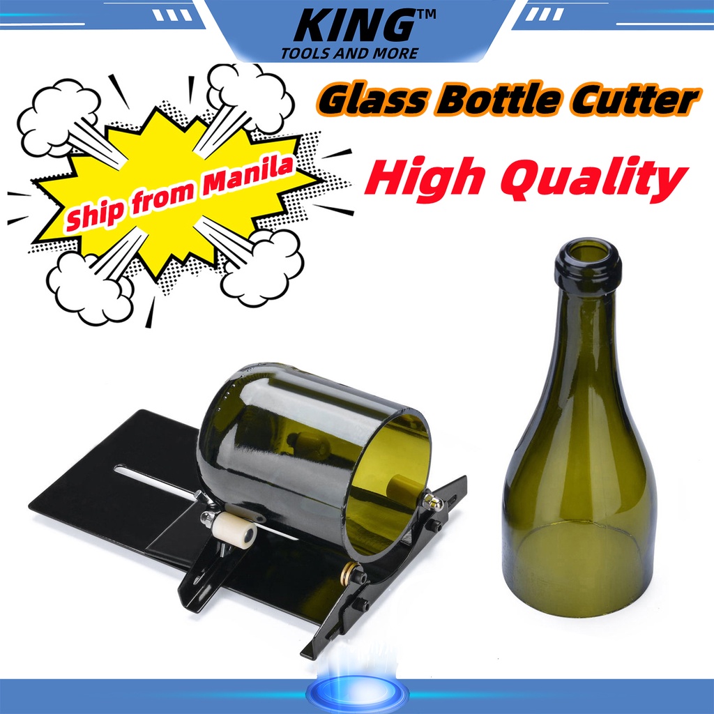 Glass Bottle Cutter Square And Round Wine Glass Cutter DIY Glass Metal