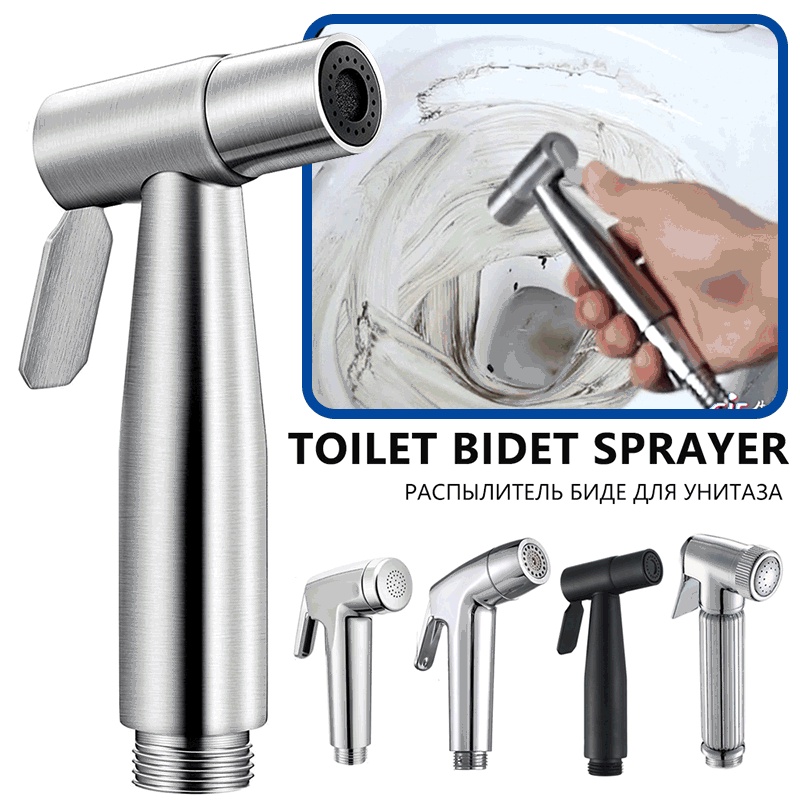 1PC Toilet Spray Gun Bidet Cleaners Bathroom Shower Sprinklers Toilets