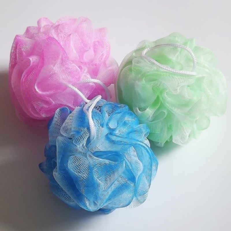 Bath Sponge Body Scrub Flower Ball (MINI) Shopee Philippines