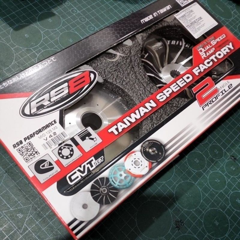 RS8 pulley set v4.2 Mio i 125 Soul i 125 Shopee Philippines
