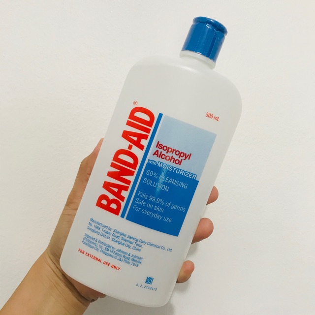 BandAid Isopropyl Alcohol 60 Solution 500ml Shopee Philippines
