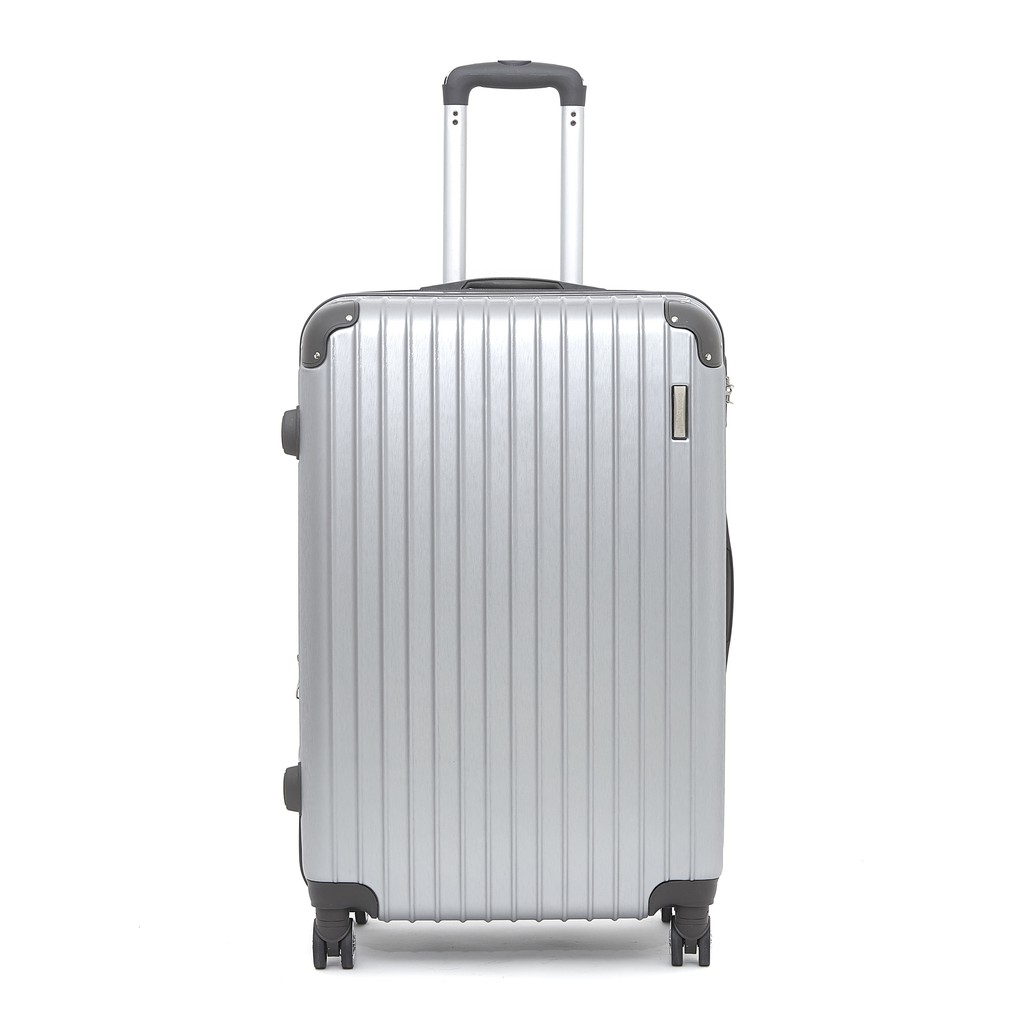 British Knight BHS918zte Silver Large (28 Inch) Expandable Luggage