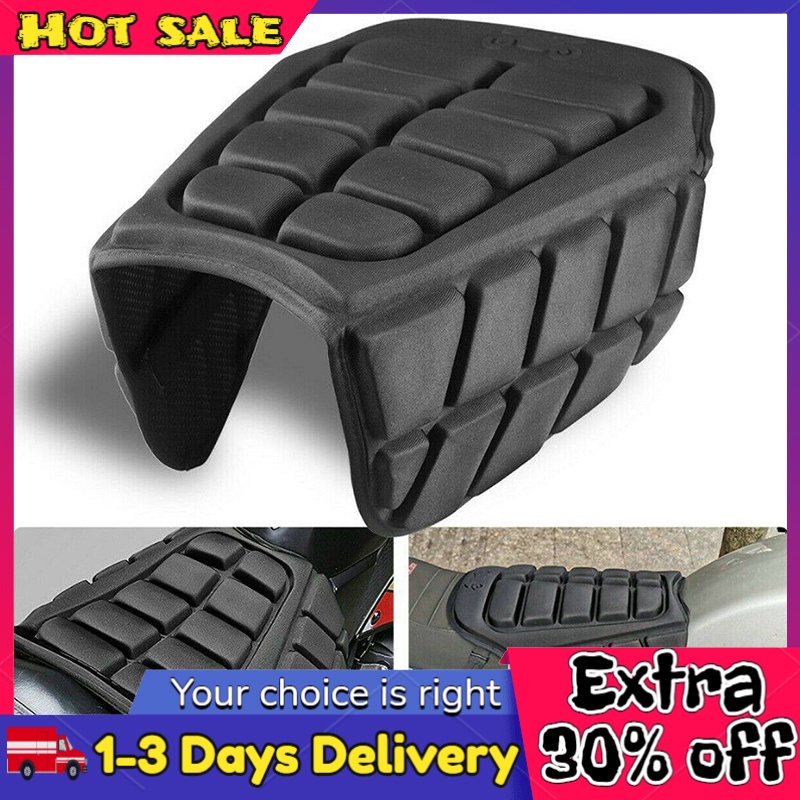 Comfort 3D Sunscreen Motorbike Pillow Pad Gel Seat Cushion Motorcycle
