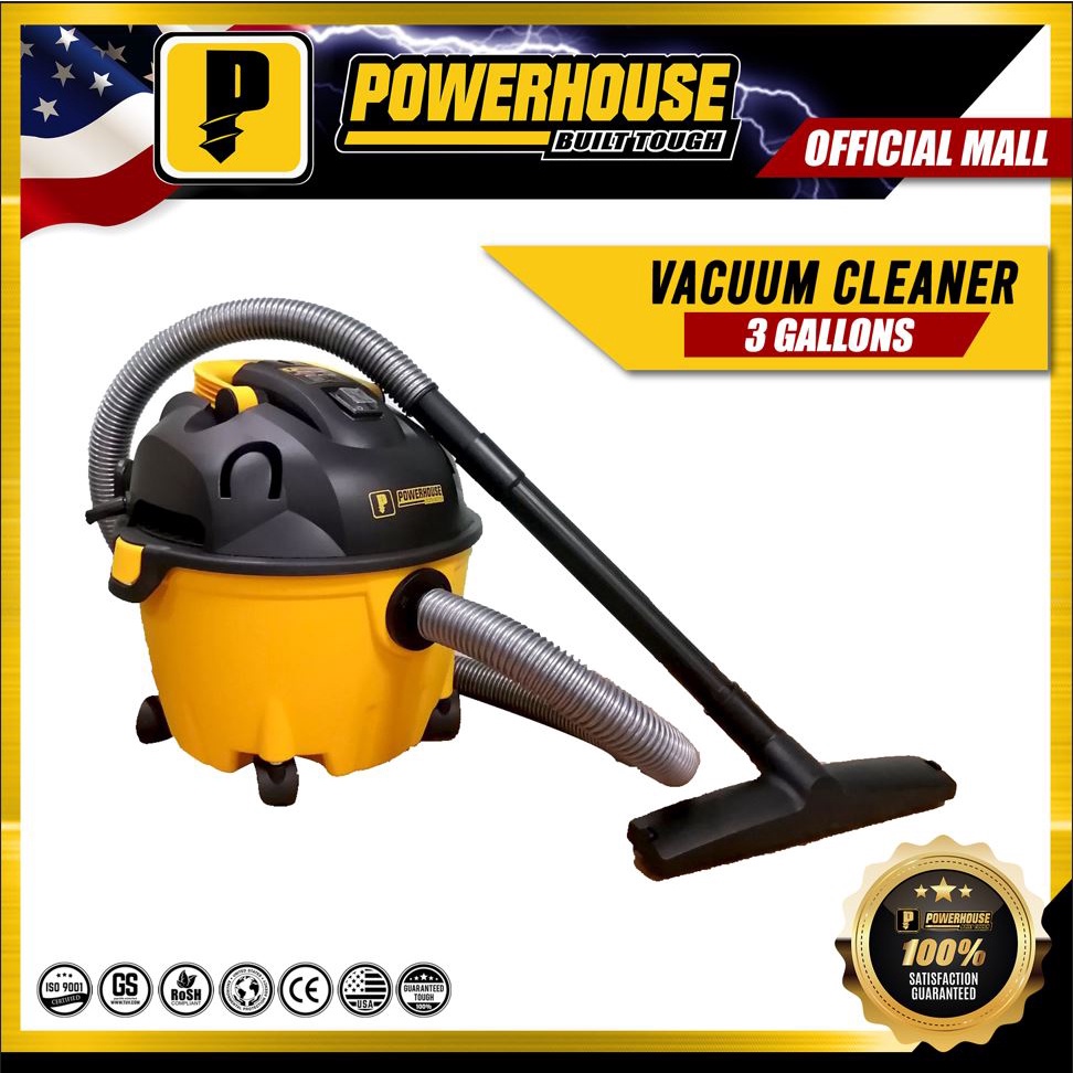 Powerhouse Wet & Dry Vacuum Cleaner 3 GAL 1200W PH073GAL PHPT Shopee