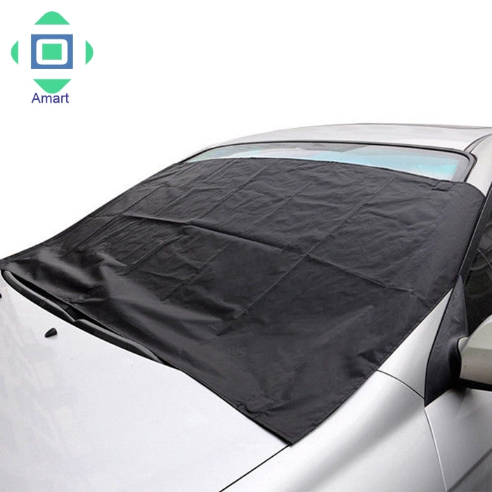 Car Half Windscreen Cover Ice Snow Sun Windshield Cover Frost