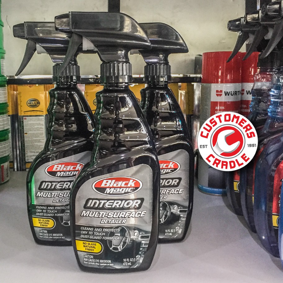 Black Magic Interior MultiSurface Detailer (16 oz 473 ml) Shopee