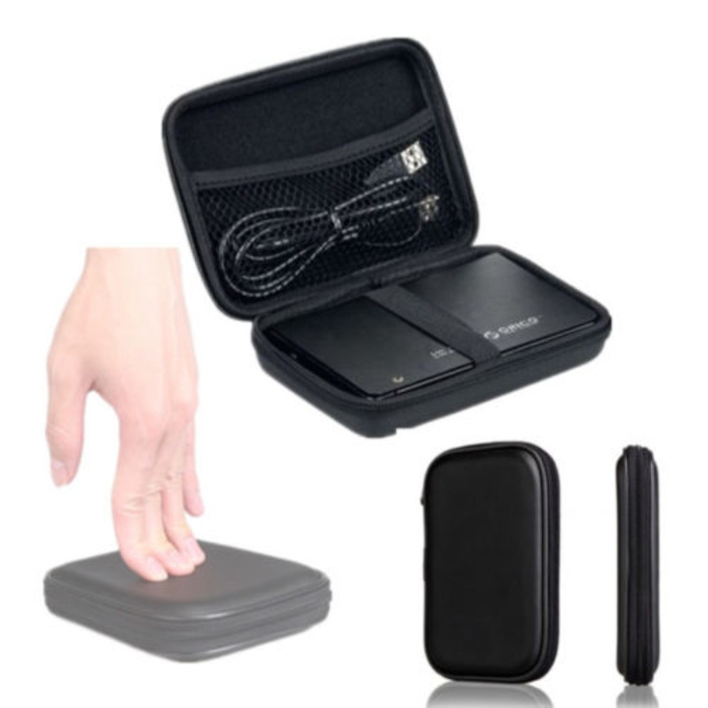 New 2.5" External USB Hard Drive Disk Carry Case Cover Pouch Bag For PC