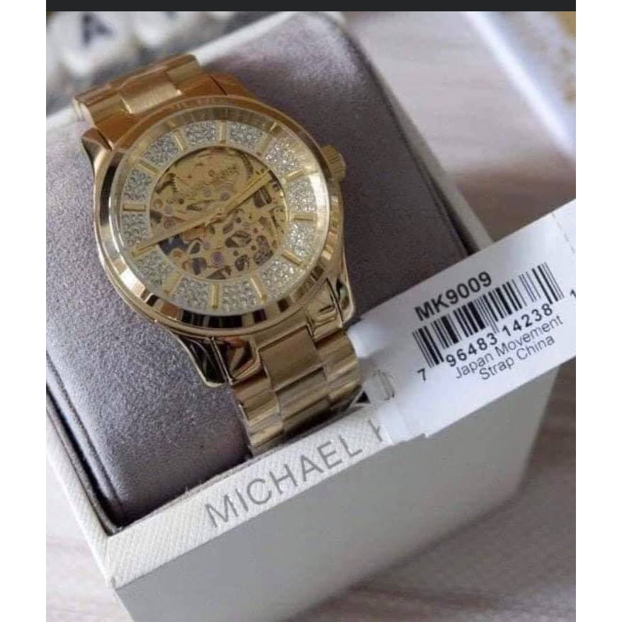 Michael Kors MK Automatic Gold Ion Plated Watch MK9009 Shopee Philippines