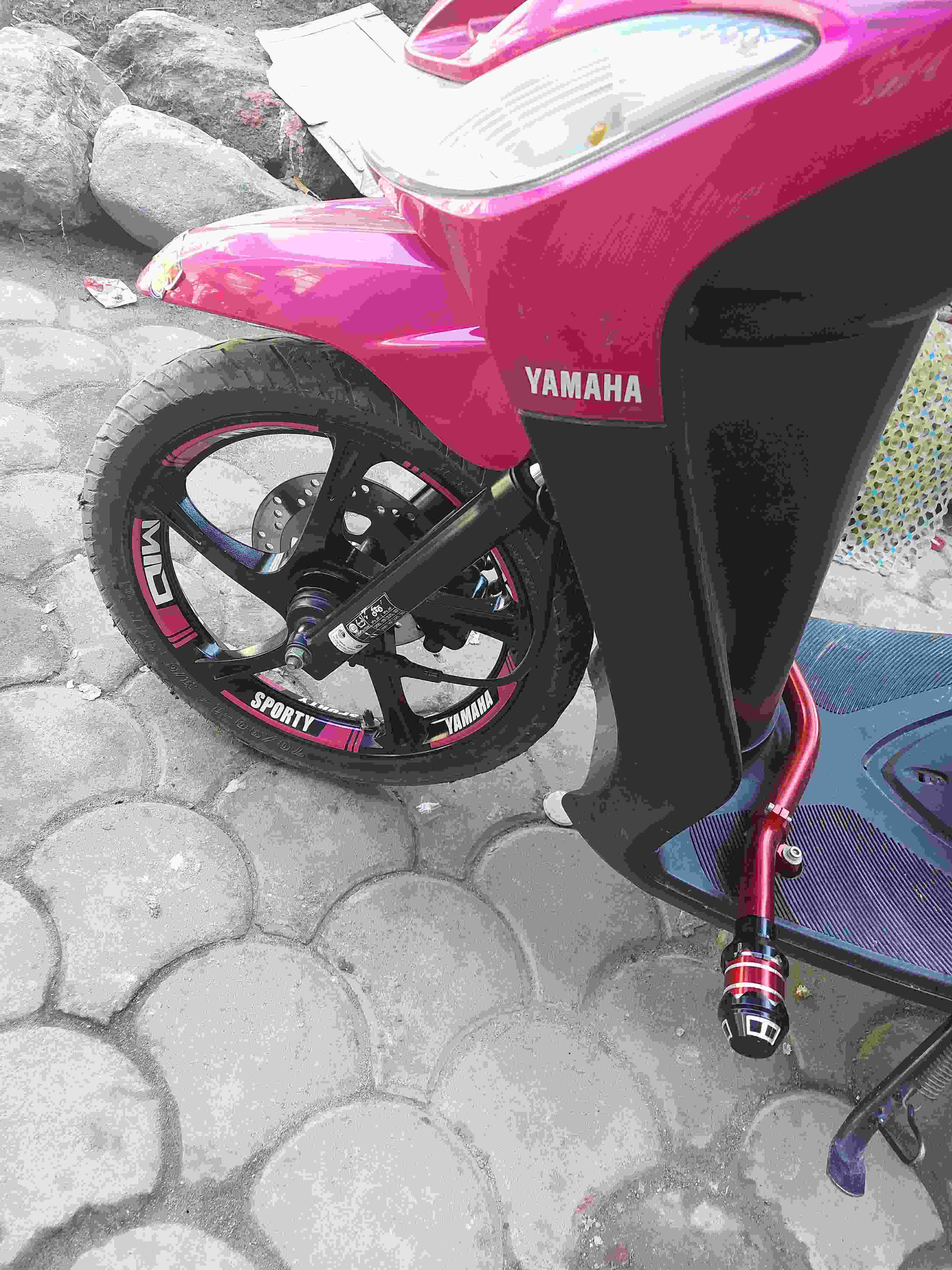 Sittsäckar Mio YAMAHA MIO SPORTY MAGS STICKER (1pair set) Shopee Philippines