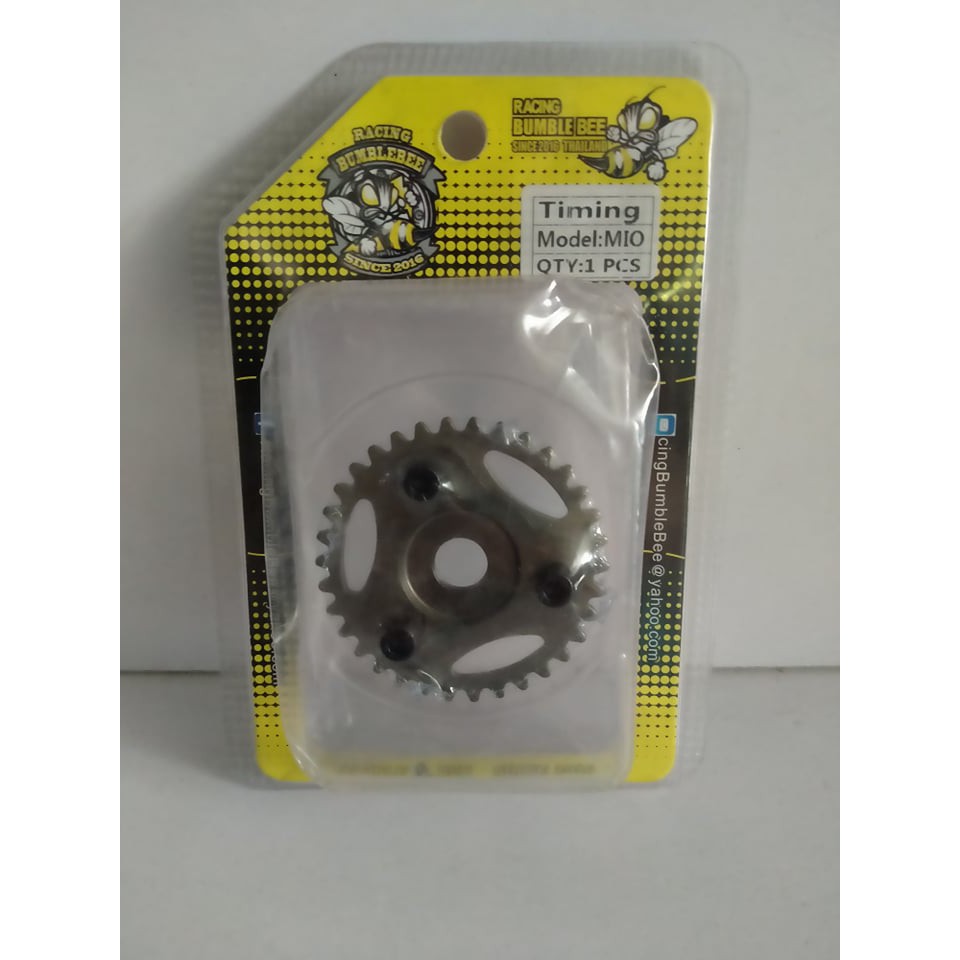 MIO SOUL/SPORTY ADJUSTABLE TIMING GEAR RACING BUMBLE BEE Shopee