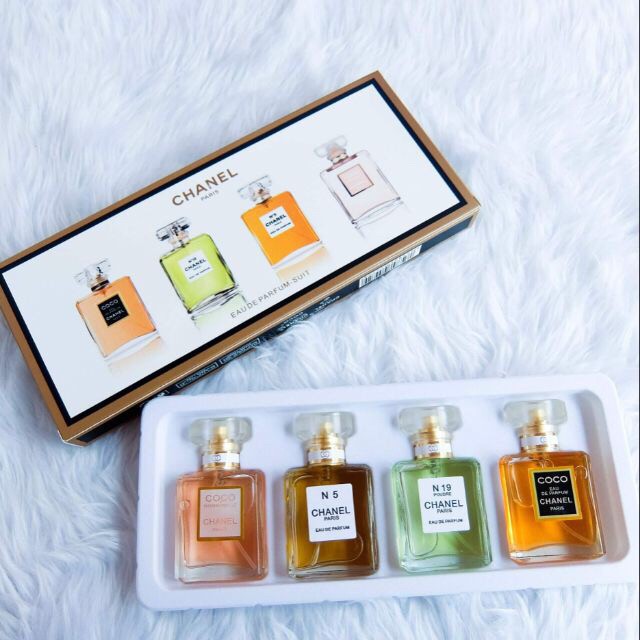 Chanel perfume gift set coco N 19 5 mademoiselle women 20ml Shopee