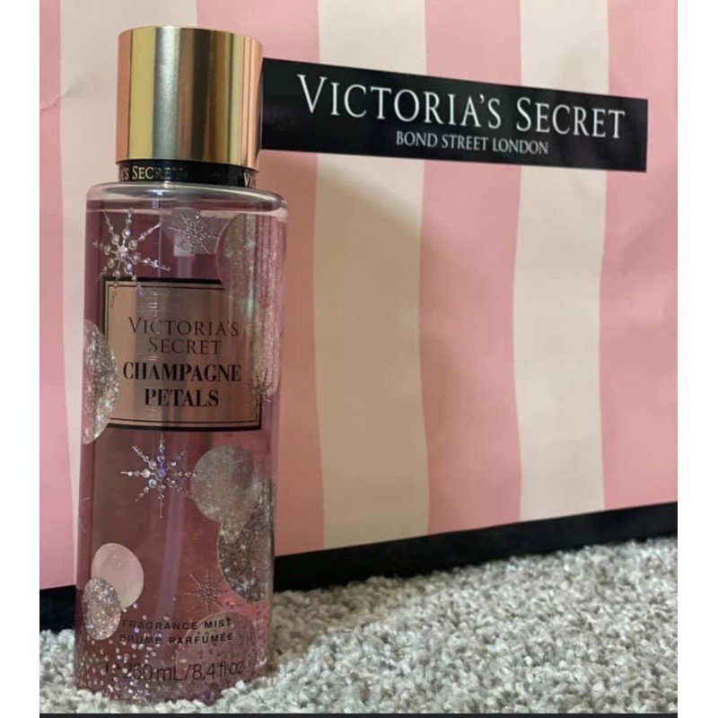 CHAMPAGNE PETALS by Victoria’s Secret Fragrance Mist 250 ml Shopee