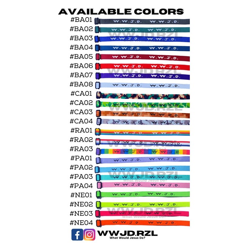 ORIGINAL WWJD BRACELET Shopee Philippines