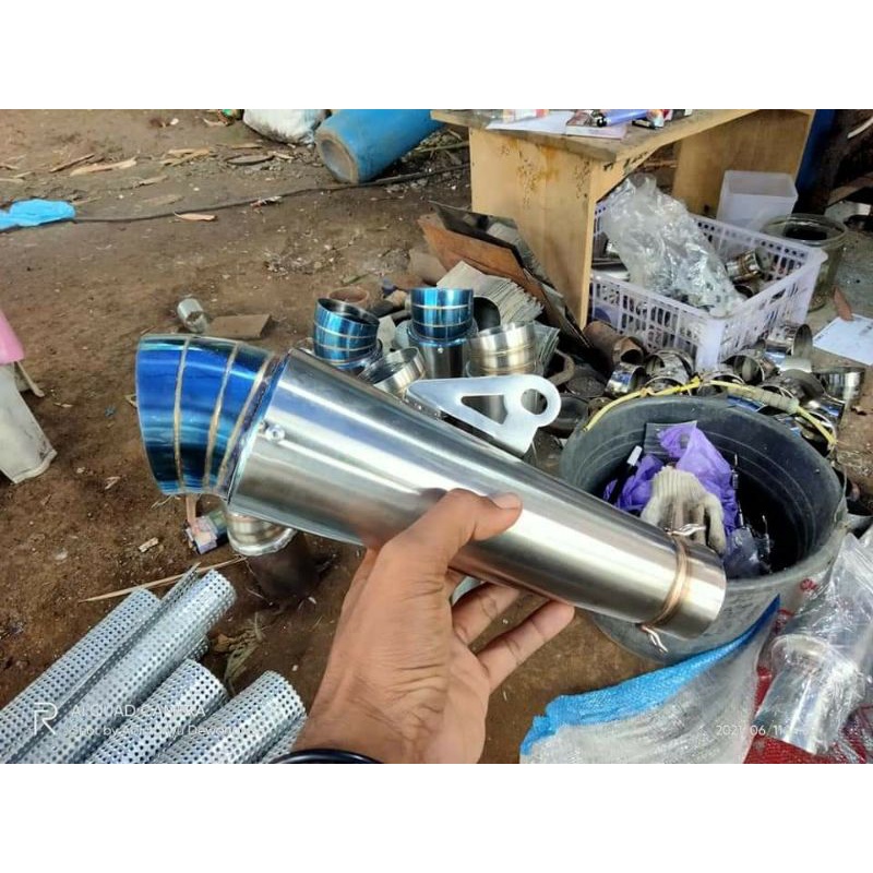 Jigsaw Model racing Exhaust Blue And Titan Funnel Shopee Philippines