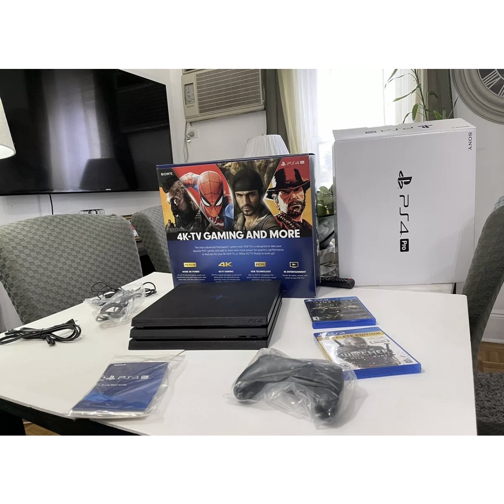 Sony PlayStation 4 Pro 1TB Console Black Shopee Philippines
