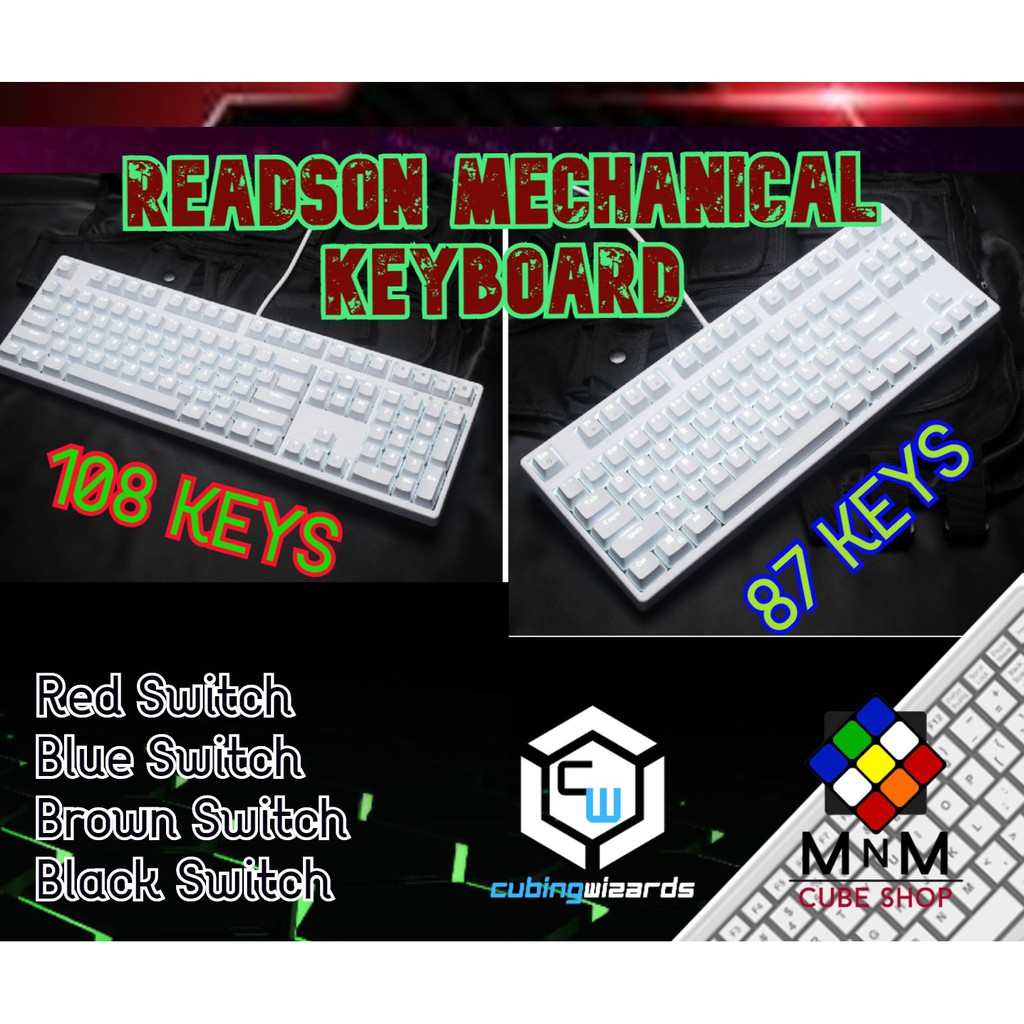 [Original] DIY MANUAL SOLDER READSON Gaming Mechanical Keyboard Gateron