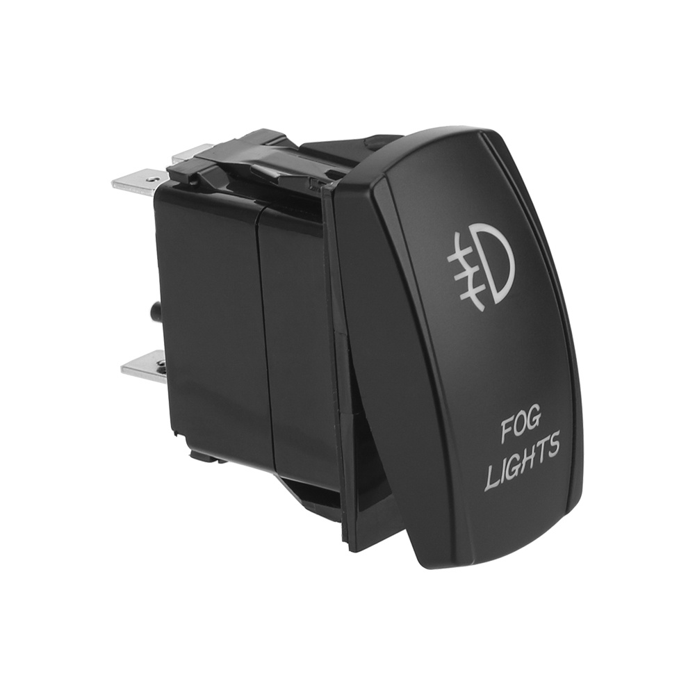 LED Rocker Switch Fog Light Switch Illuminated ONOFF Car Dashboard