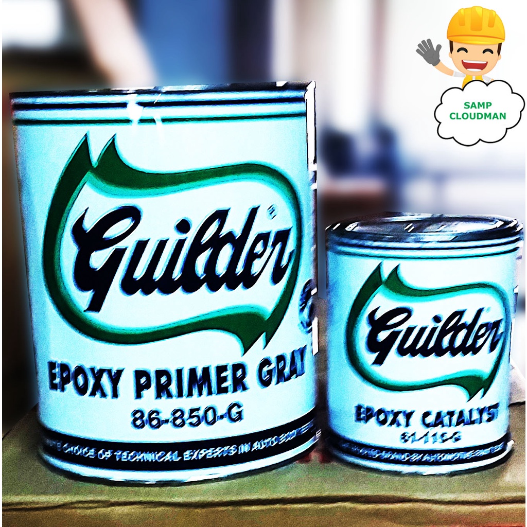 Guilder Epoxy Primer / Enamel with Catalyst Gray / White Gallon Size