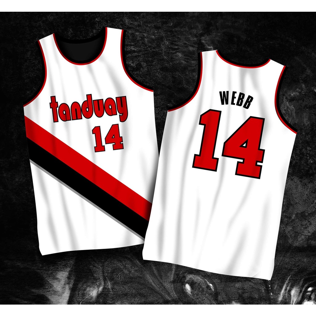 PBA RETRO JERSEY TANDUAY RHUM FREDDIE WEBB 14 JERSEY FULL