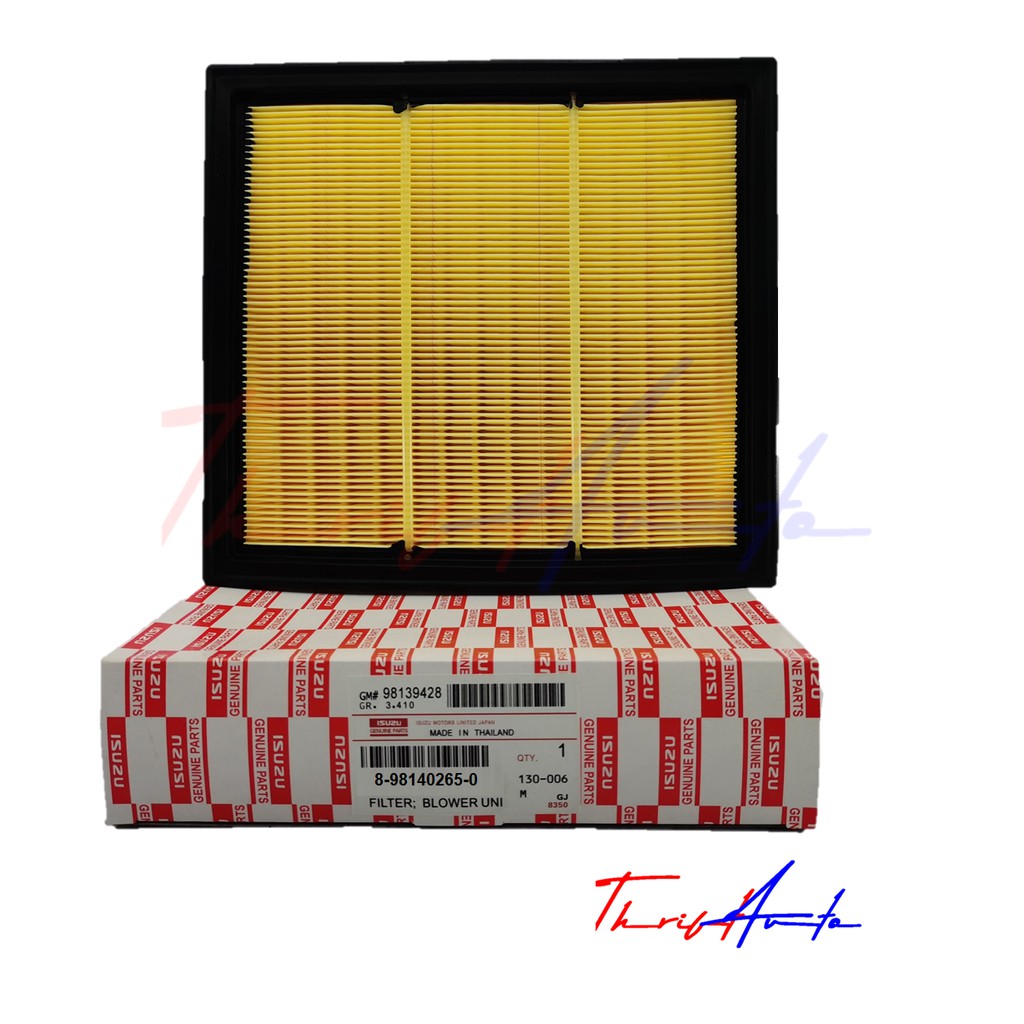 Air Filter for Isuzu DMax/Mux 3.0L (2013 2021) Shopee Philippines