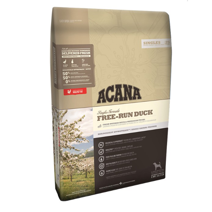 Acana Free Run Duck 2kg Original Pack Shopee Philippines