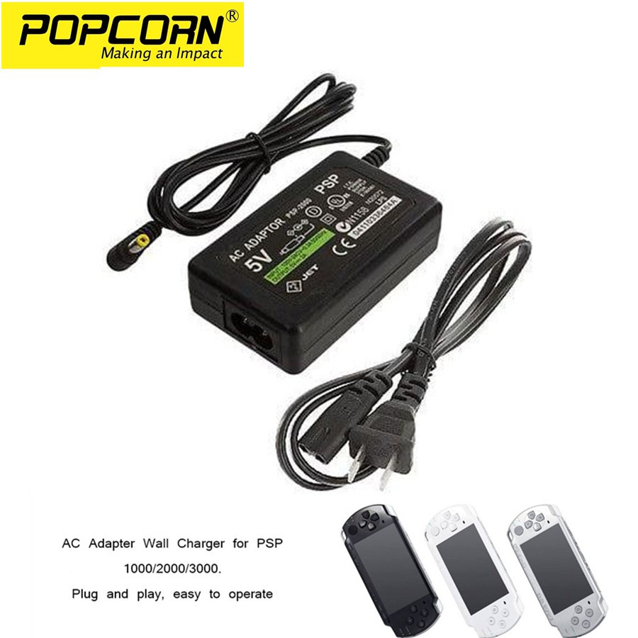 AC Adapter Power Supply Charger Sony PSP Charger 1000 2000 Shopee
