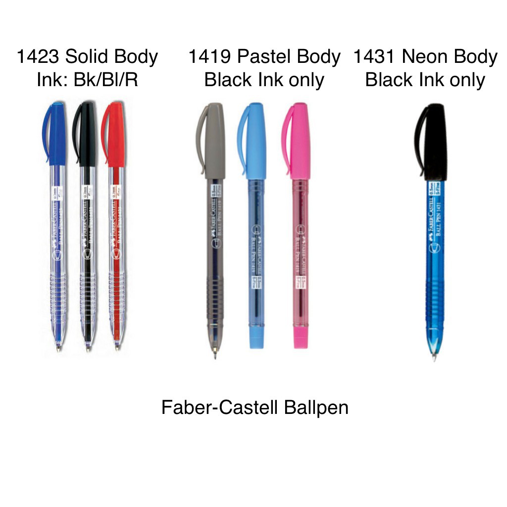 Faber Castell Ballpen [50s] Shopee Philippines