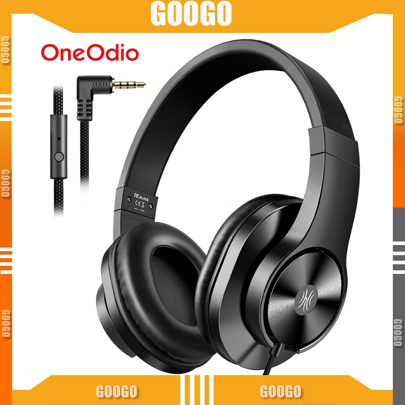Oneodio T3 Wired Headphones Over Ear Headset With Microphone Stereo Bass Earphone Adjustable