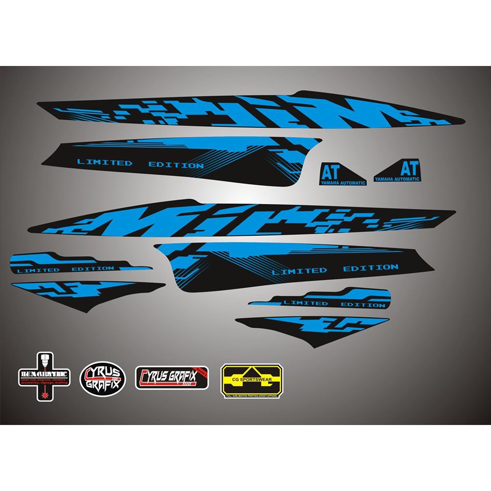 MIO SPORTY LIMITED EDITION STOCK DECALS Shopee Philippines