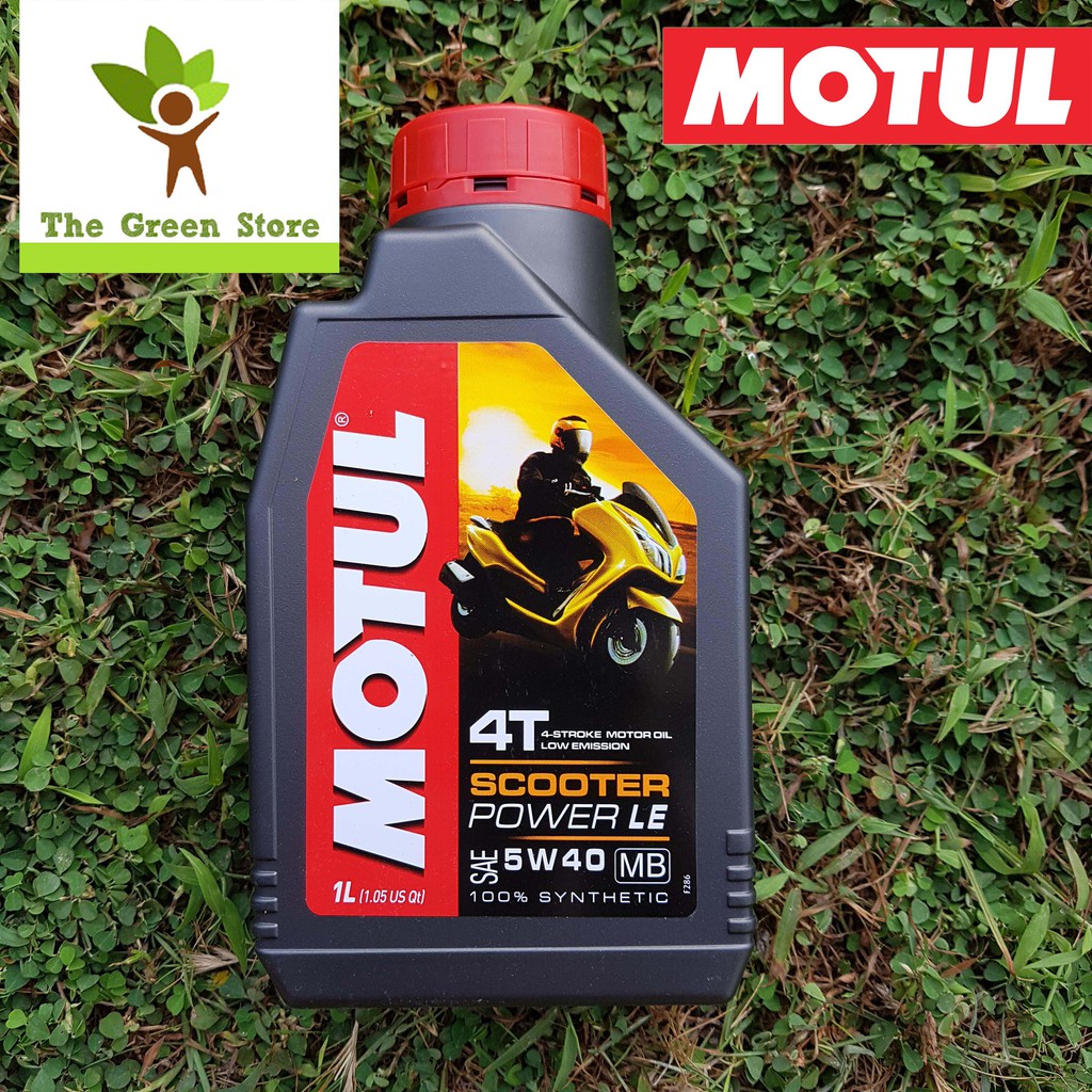 Motul Scooter Power LE 5W40 Motor Oil (1 Liter) Shopee Philippines