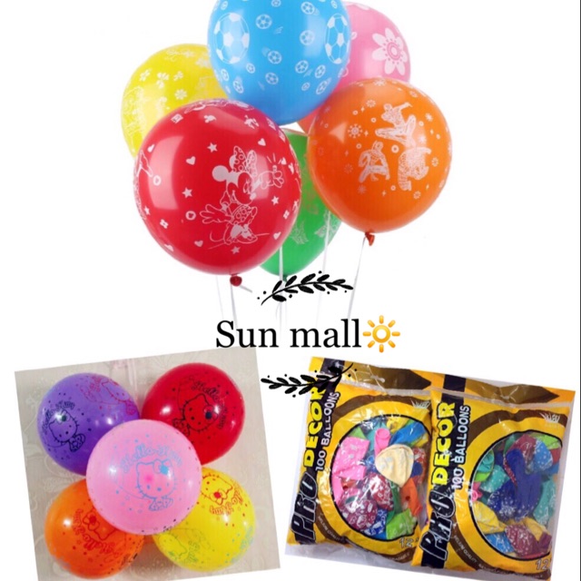 12inch Character Balloons Party decoration Shopee Philippines