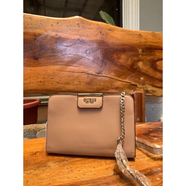 Guess Abby Top Zip Crossbody Bag Shopee Philippines