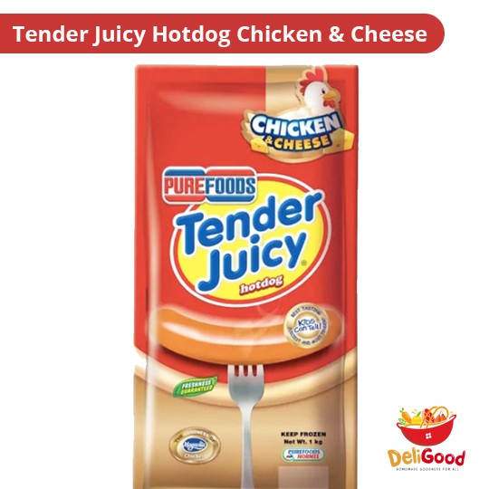 Purefoods Tender Juicy Hotdog Chicken and Cheese Shopee Philippines
