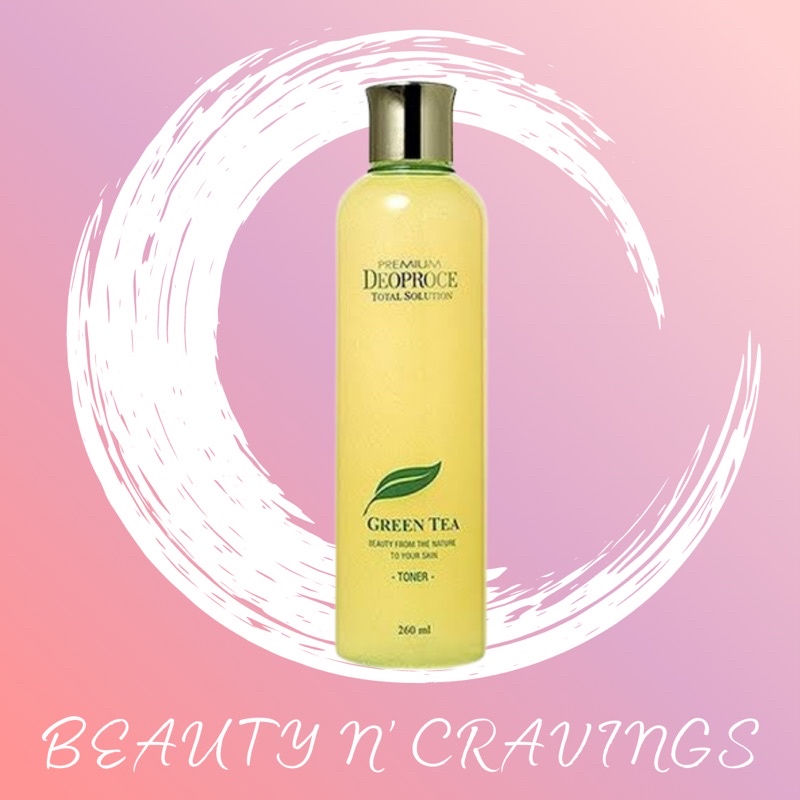 DEOPROCE GREEN TEA TONER / EMULSION 260ml Shopee Philippines