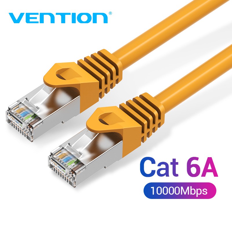 Vention Cat6A Cable RJ45 CAT6A Lan Cable For Router Shopee