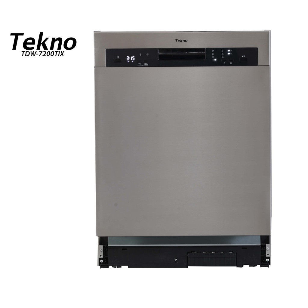 Tekno Builtin Dishwasher TDW7200BTIX (Free Tekno Detergent 1kg and