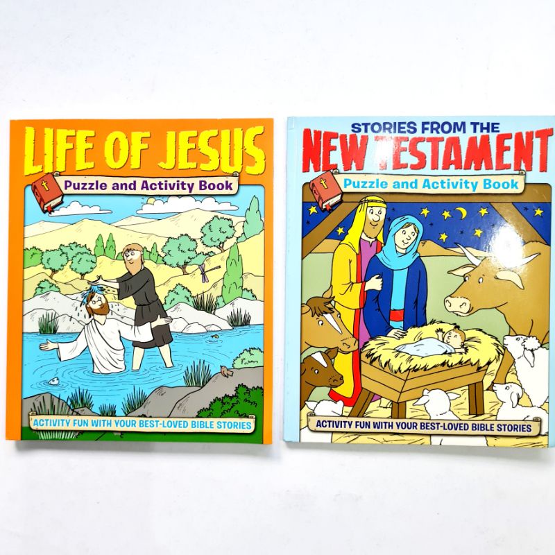 Puzzle and Activity Fun With BestLoved Bible Stories Life of Jesus