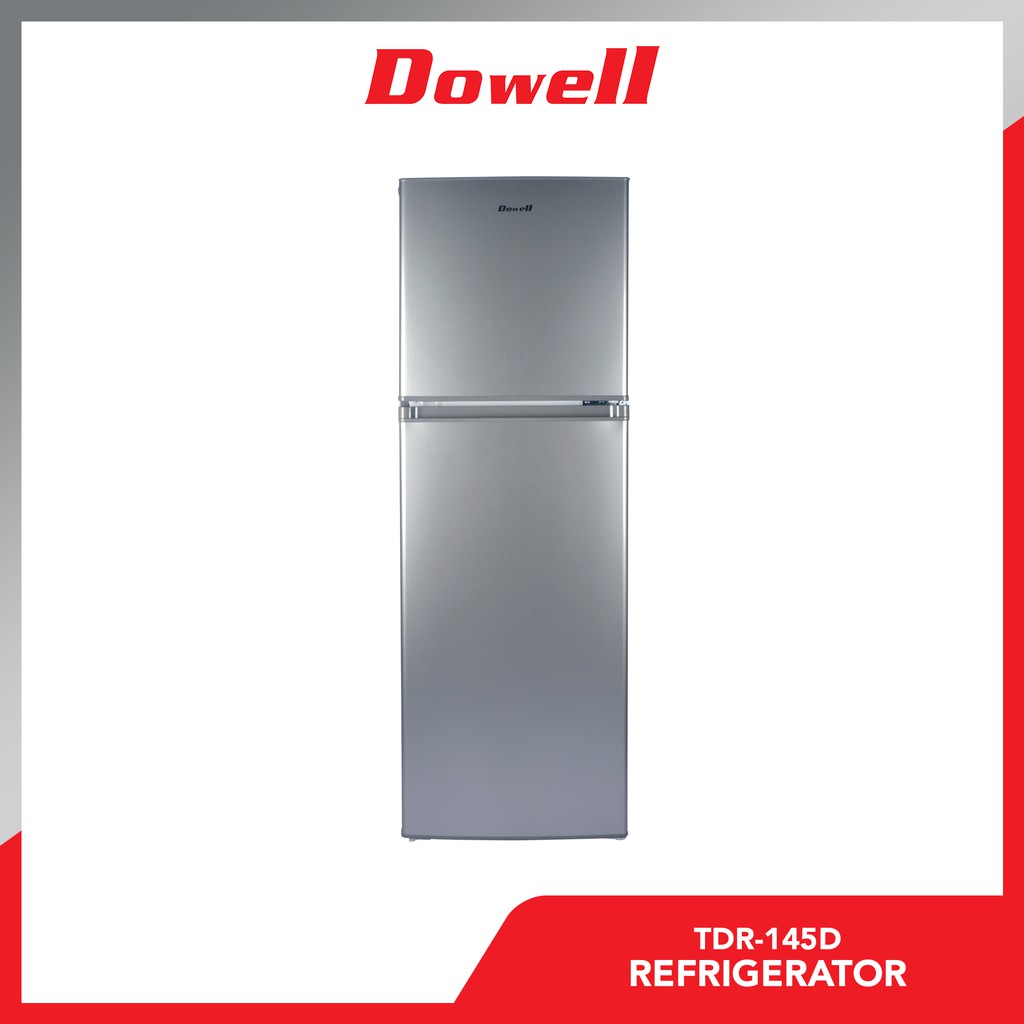 Dowell Two Door Refrigerator with Big Freezer Space TDR170D 6 cu.ft