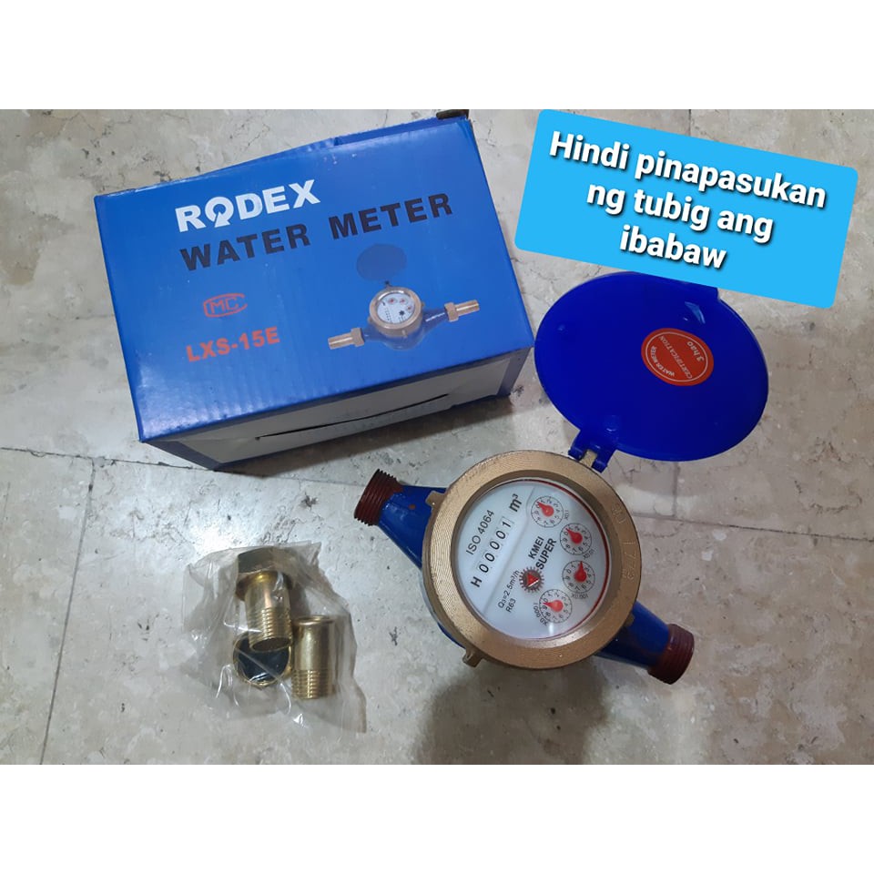 Water Meter DryType Metal watermeter Water Submeter Water Submeter 1/