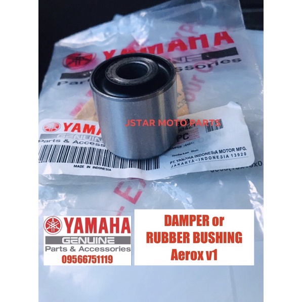 RUBBER BUSHING / DAMPER ENGINE BUSHING sold per/piece for AEROX V1