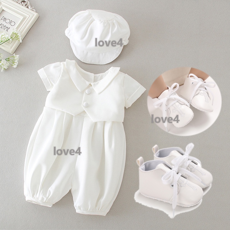 Baptismal Baby Clothes Newborn Christening 1 Month Baby Boy Outfit