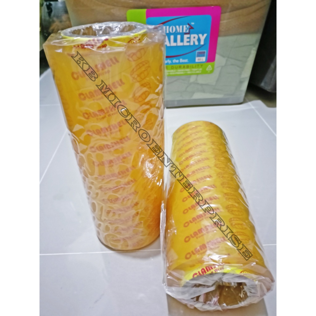 Cling Wrap / Food Wrap 12"x500 Meters Clamshell Brand Shopee