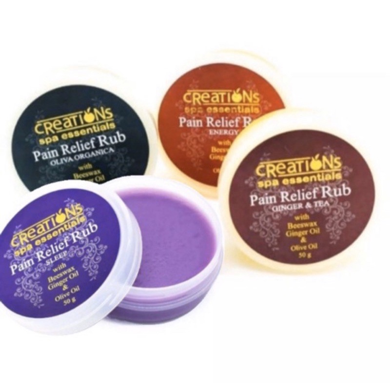 Original Creation Spa Essential Pain Relief Rub 50g/Meiyi massage rub Shopee Philippines