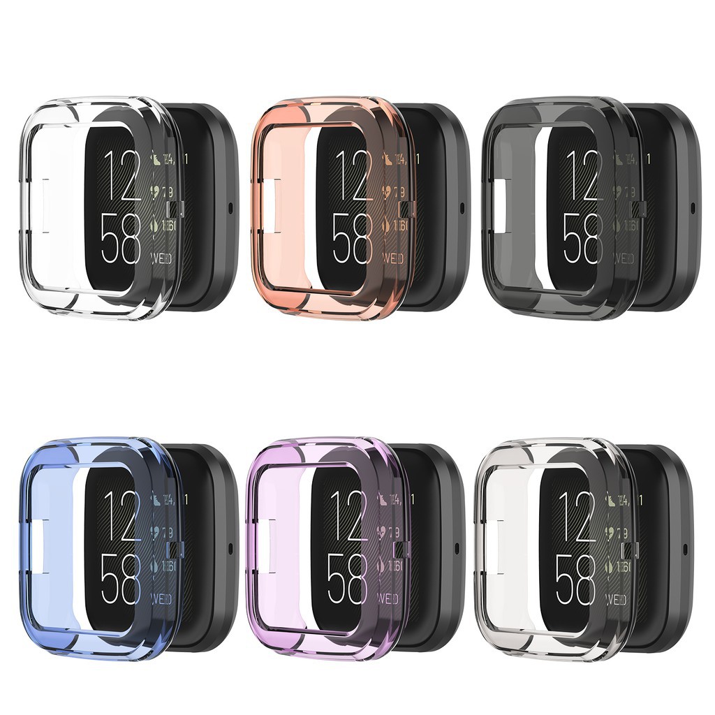 Fitbit Versa 2 Watch Case Soft TPU Protector Case Cover Clear Protective Shell Shopee Philippines