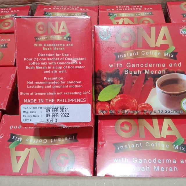 Ona Coffee by Essensa (ONA Instant Coffee Mix with Buah Merah by