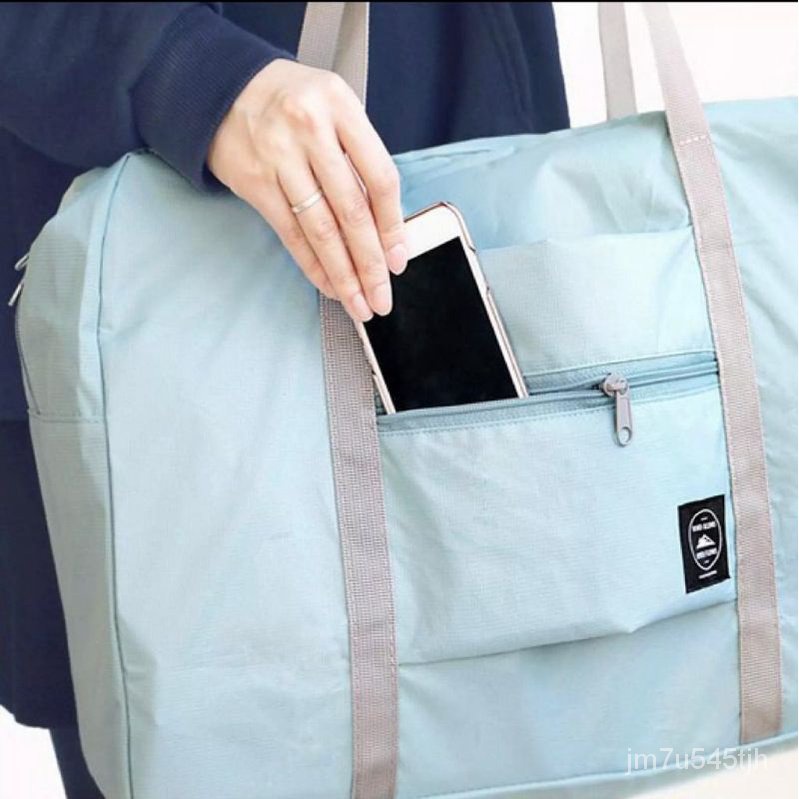 Large Travel Luggage Bag Foldable Nylon Travel Bag Carry Holdall Ready Stock High quality