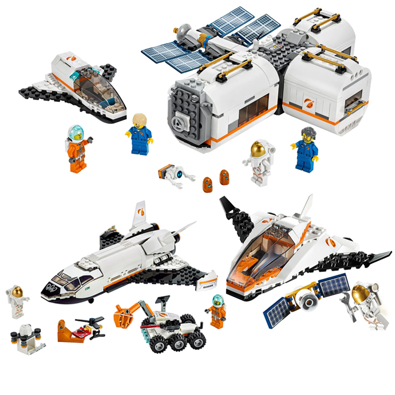 Compatible with Lego 60227 60226 60224 Urban Space Series Lunar Space