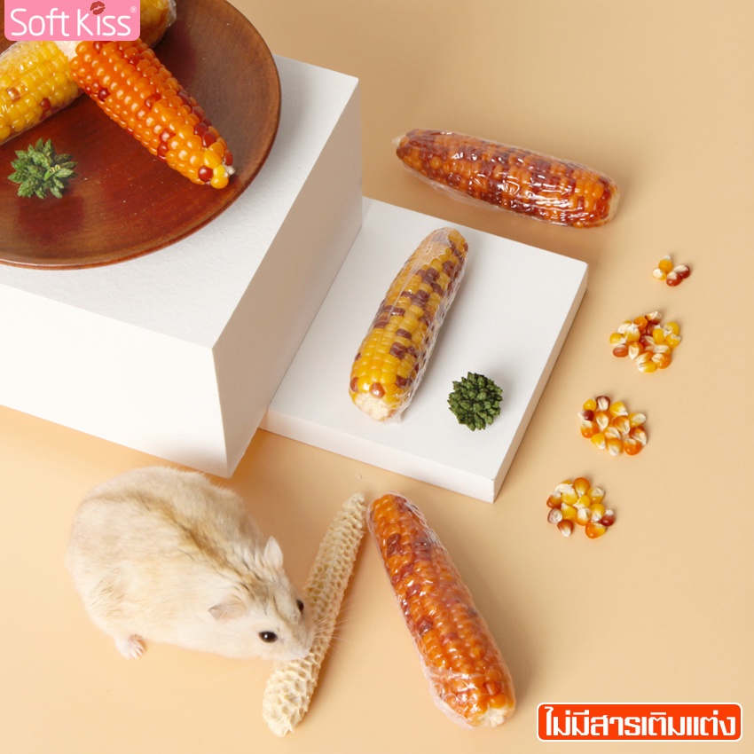 Softkiss Corn Secret Tooth Snacks For Hamsters Sticks Baked Vegetables Rodents Roasted Mini Pot