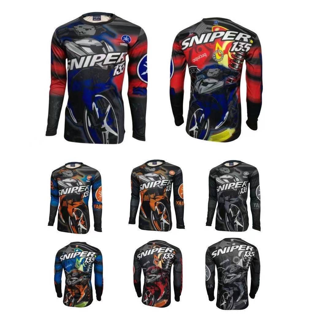 Longsleeve motor jersey Men's Racing Bike Ride Motorcycle S&RR Shopee Philippines
