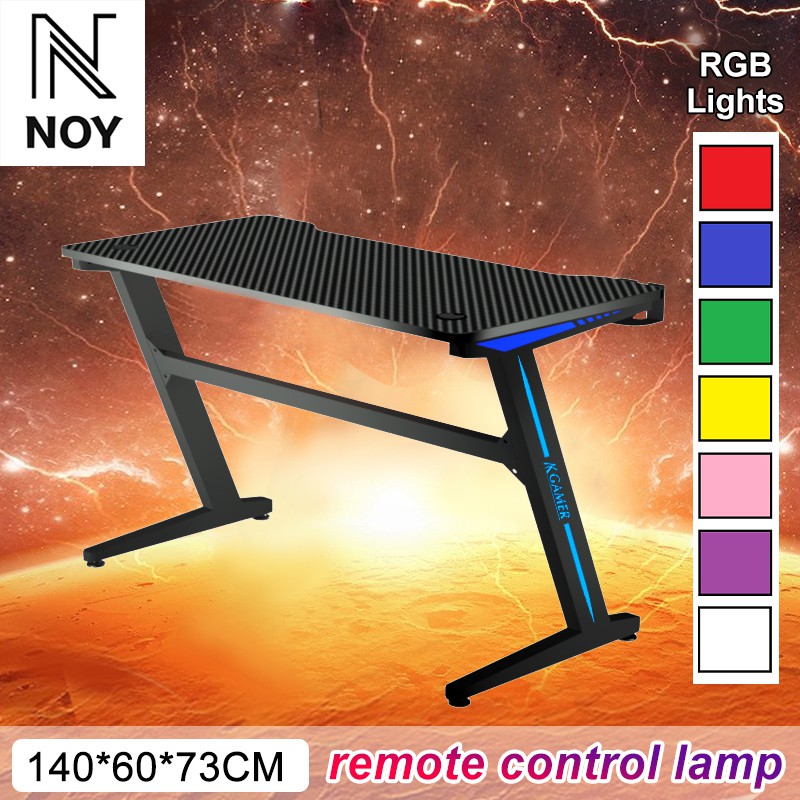 Gaming Table Desktop Computer Table Desk Cafe Game Carbon